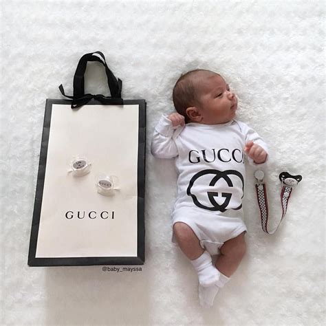 gucci babykleding outlet|newborn baby wearing Gucci.